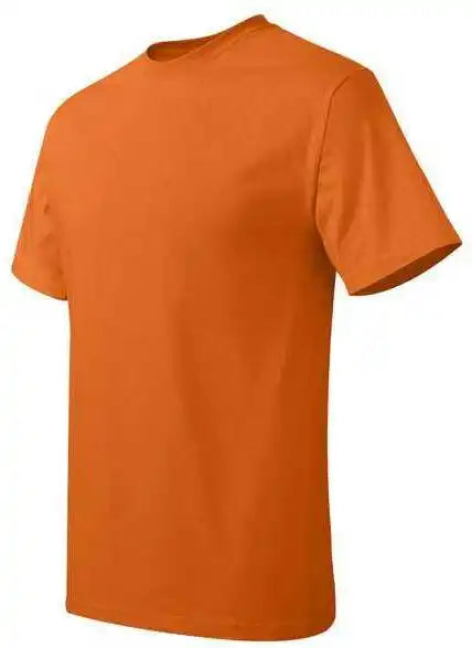 Hanes 5250 Authentic Short Sleeve t Shirt Safety Orange