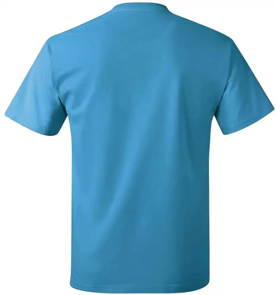 Hanes 5250 Authentic Short Sleeve t Shirt Sapphire