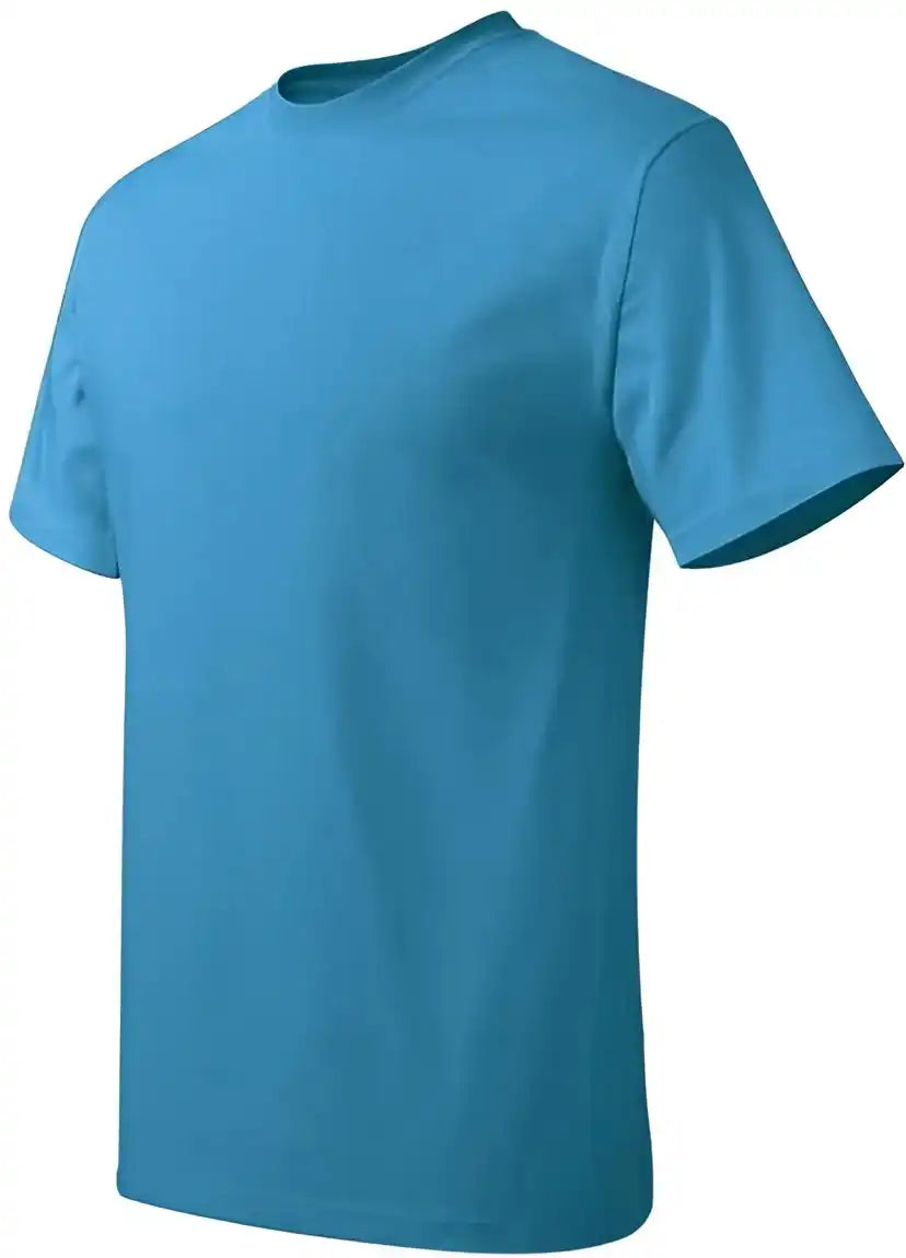 Hanes 5250 Authentic Short Sleeve t Shirt Sapphire