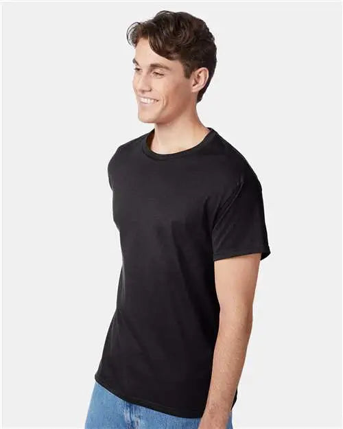 Hanes 5250 Authentic T-shirt - Black