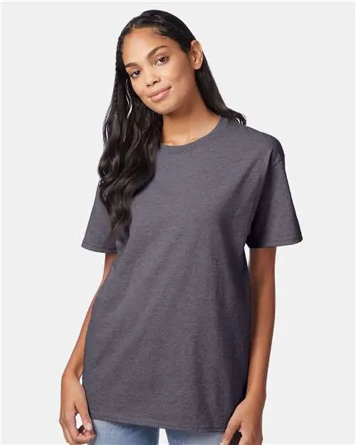 Hanes 5250 Authentic T-shirt - Charcoal Heather