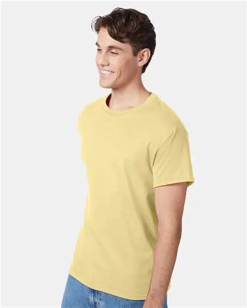 Hanes 5250 Authentic T-shirt - Daffodil Yellow