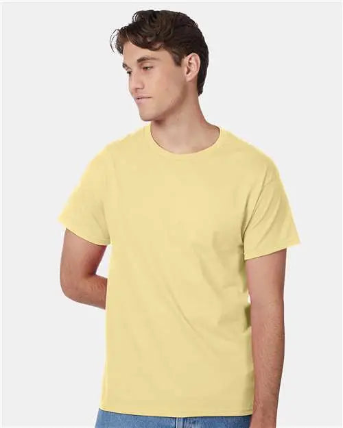 Hanes 5250 Authentic T-shirt - Daffodil Yellow