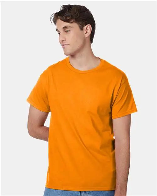 Hanes 5250 Authentic T-shirt - Safety Orange