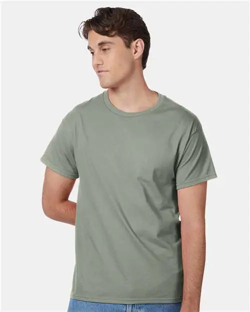 Hanes 5250 Authentic T-shirt - Stonewashed Green