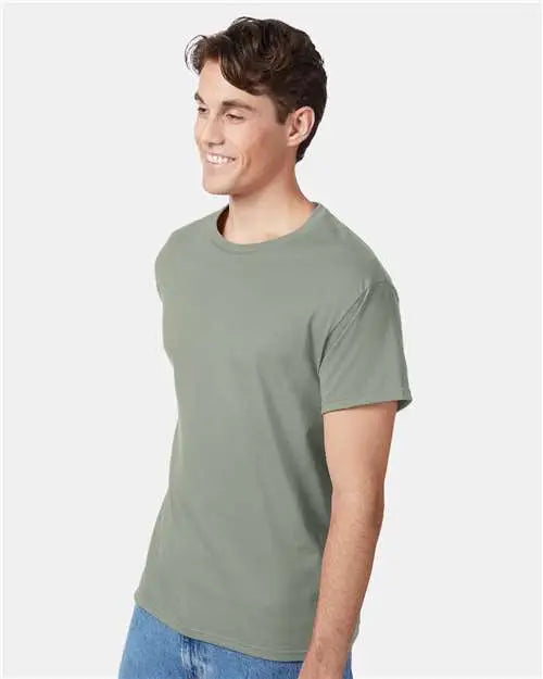 Hanes 5250 Authentic T-shirt - Stonewashed Green