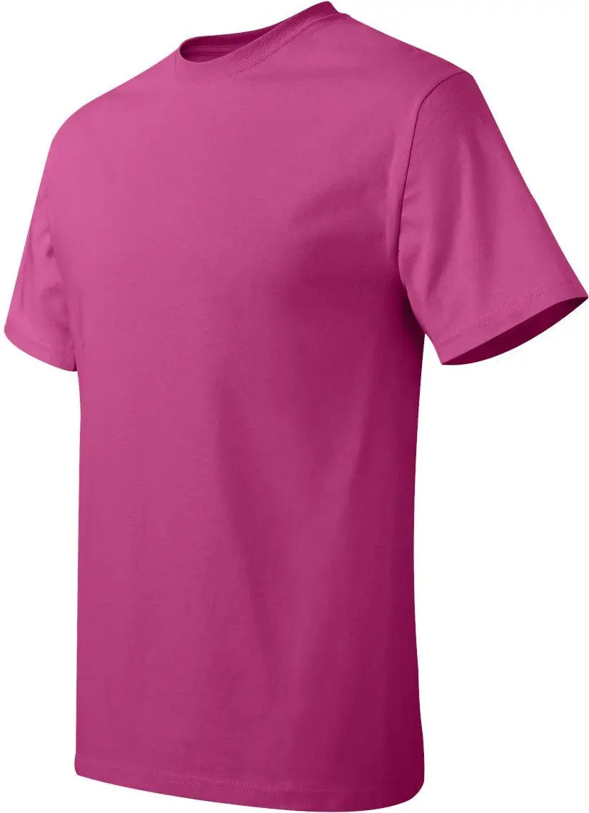 Hanes 5250 Authentic T-shirt - Wow Pink - Hot / s