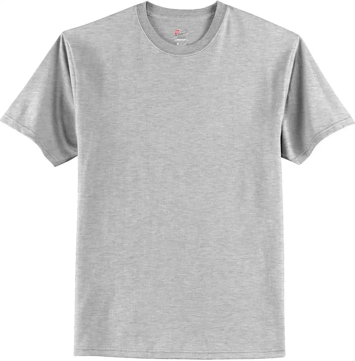 Hanes 5250 Tagless 100% Cotton t Shirt Ash