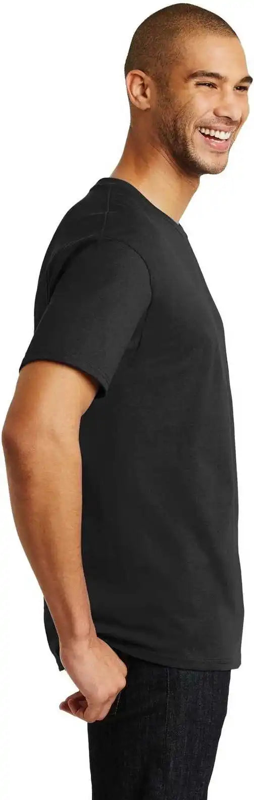 Hanes 5250 Tagless 100% Cotton t Shirt Black