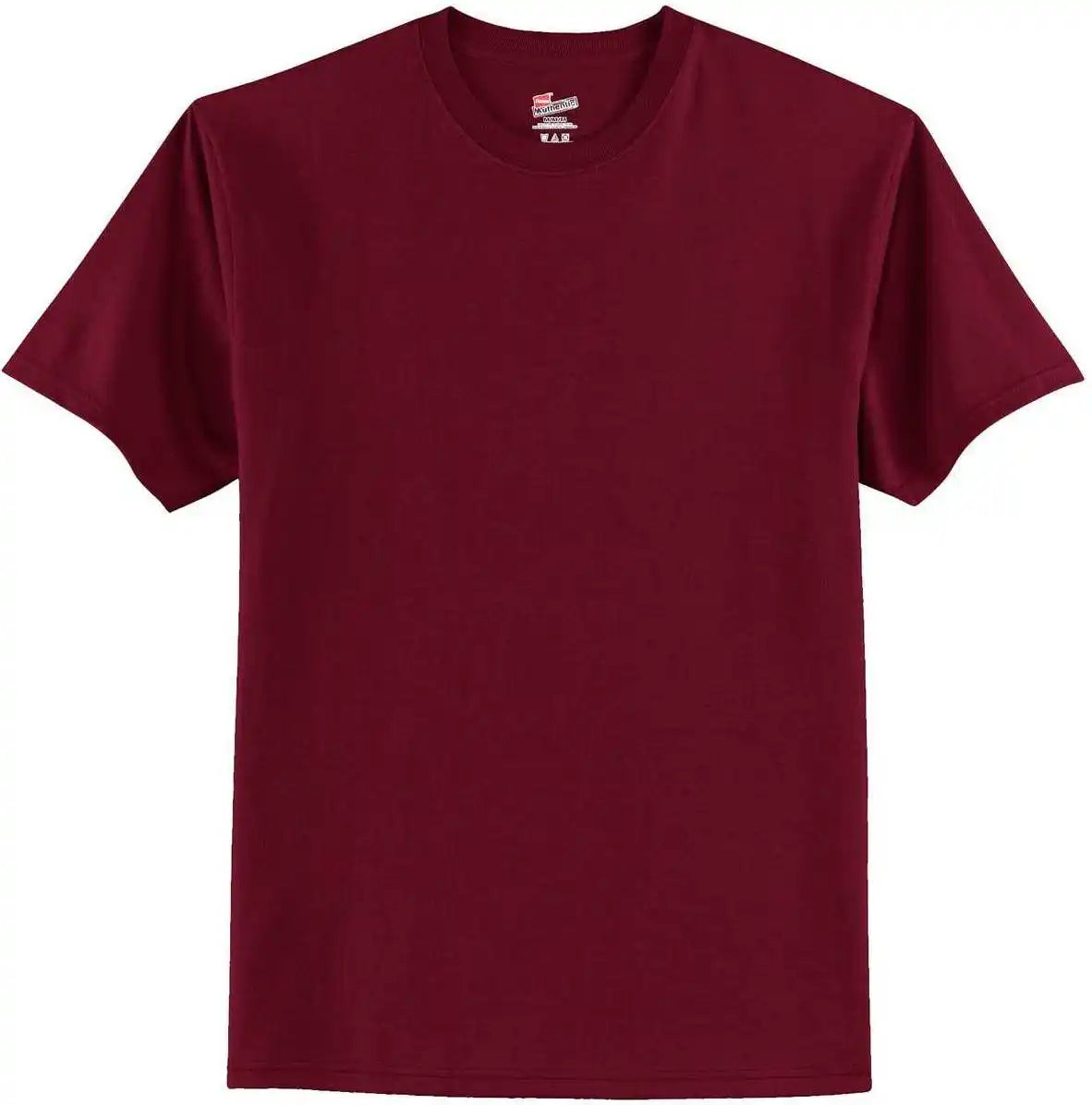 Hanes 5250 Tagless 100% Cotton T-shirt - Cardinal