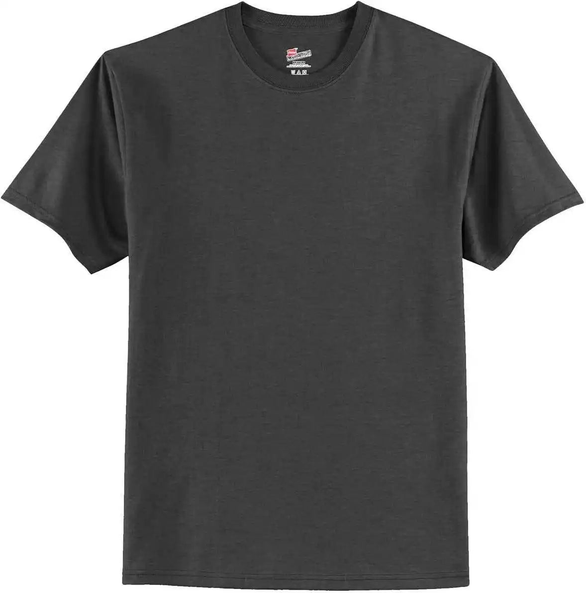 Hanes 5250 Tagless 100% Cotton t Shirt Charcoal Heather