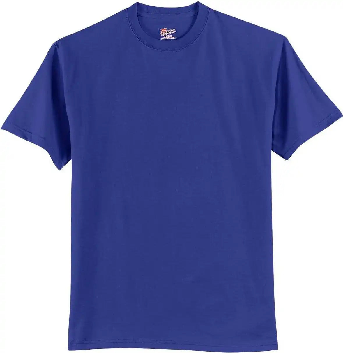 Hanes 5250 Tagless 100% Cotton t Shirt Deep Royal