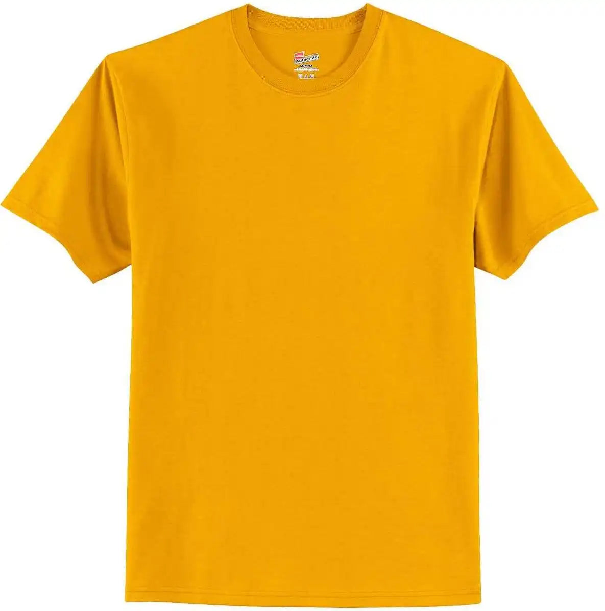 Hanes 5250 Tagless 100% Cotton T-shirt - Gold