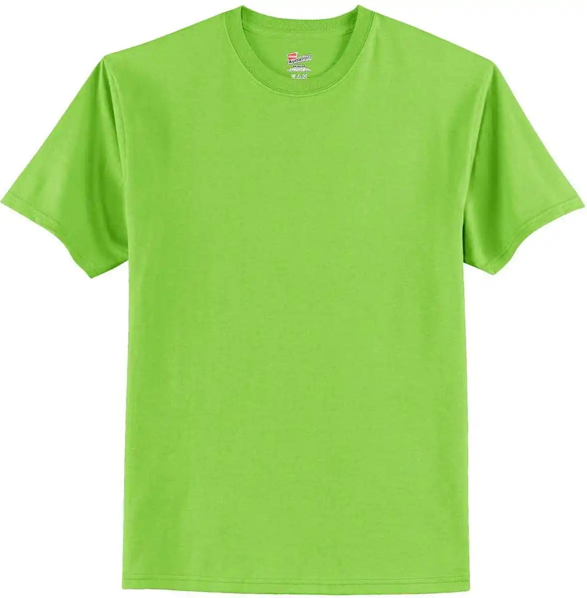 Hanes 5250 Tagless 100% Cotton t Shirt Lime