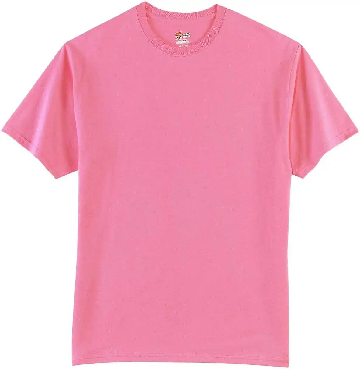 Hanes 5250 Tagless 100% Cotton t Shirt Pink