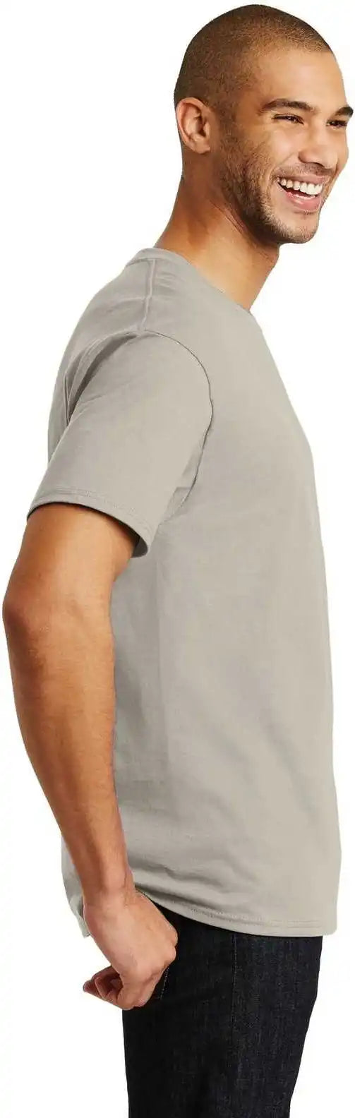 Hanes 5250 Tagless 100% Cotton t Shirt Sand