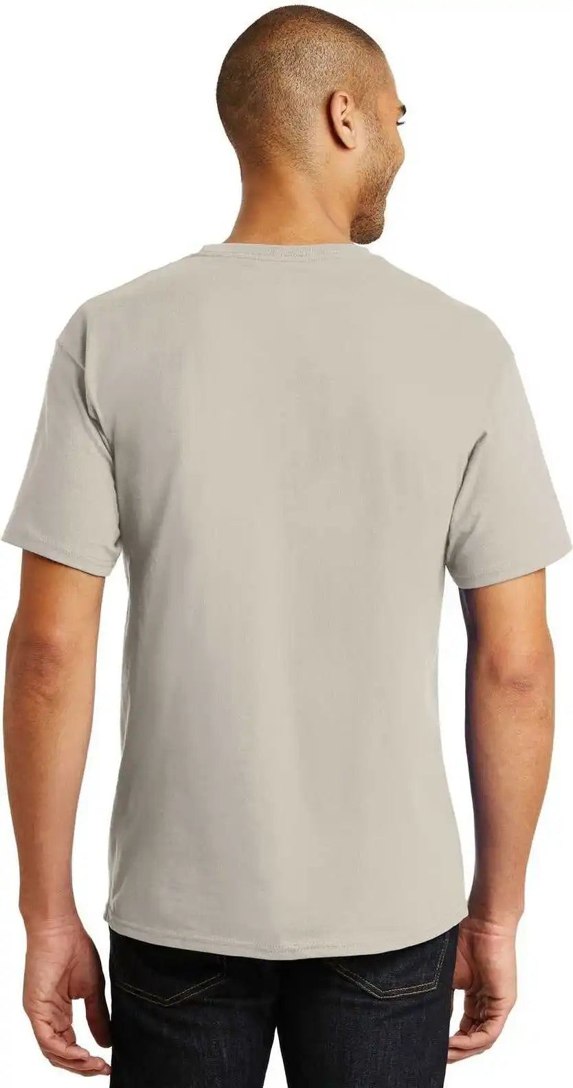 Hanes 5250 Tagless 100% Cotton t Shirt Sand