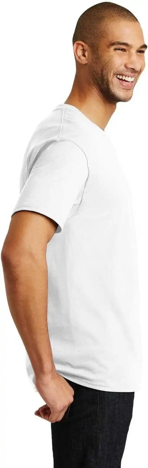 Hanes 5250 Tagless 100% Cotton t Shirt White