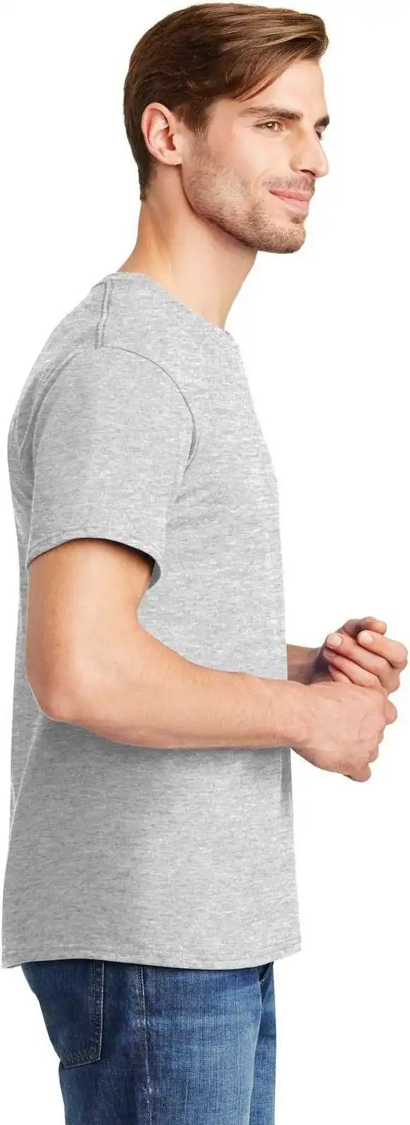 Hanes 5280 Comfortsoft 100% Cotton t Shirt Ash