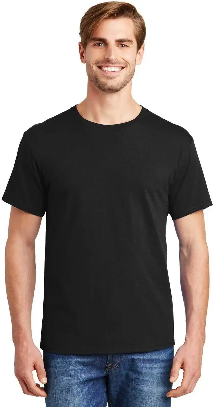 Hanes 5280 Comfortsoft 100% Cotton t Shirt Black