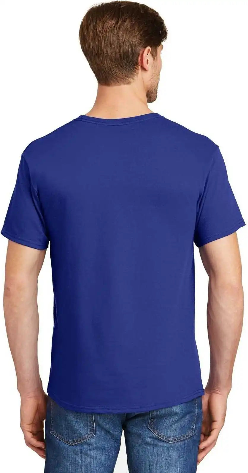 Hanes 5280 Comfortsoft 100% Cotton t Shirt Deep Royal