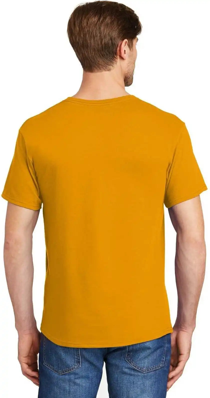 Hanes 5280 Comfortsoft 100% Cotton t Shirt Gold
