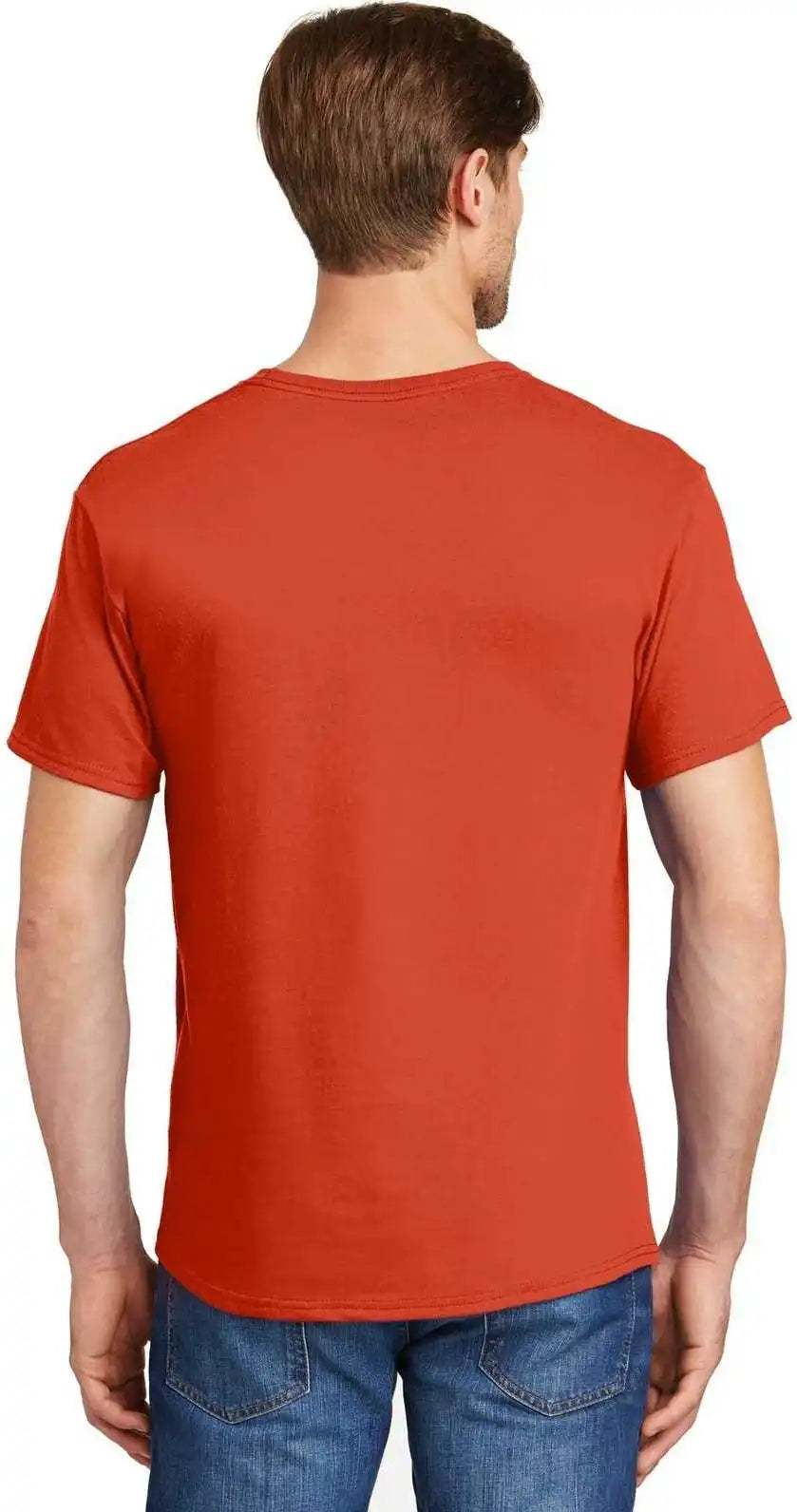 Hanes 5280 Comfortsoft 100% Cotton T-shirt - Orange