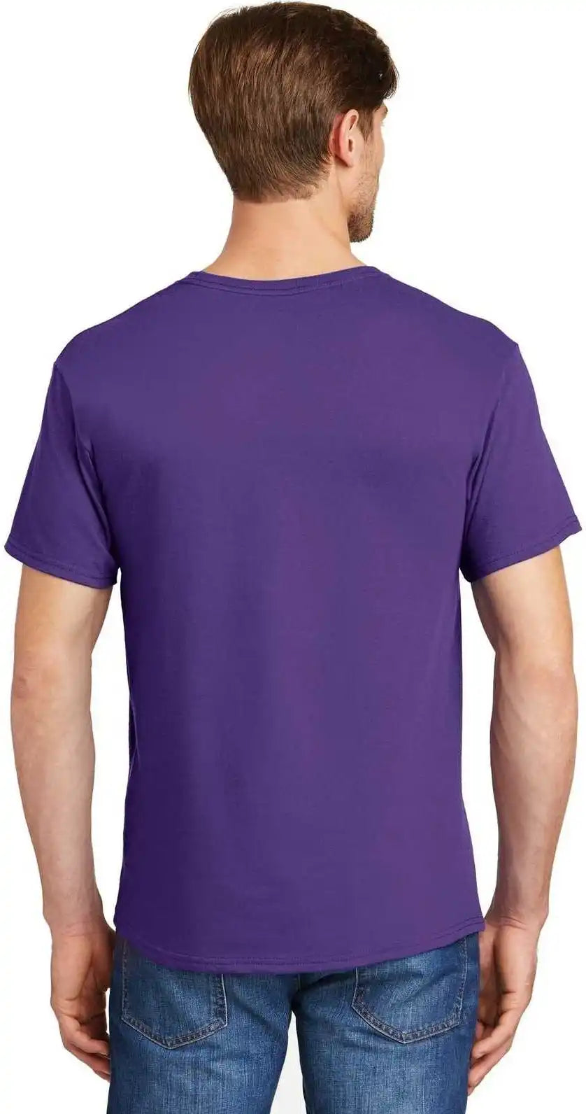 Hanes 5280 Comfortsoft 100% Cotton t Shirt Purple