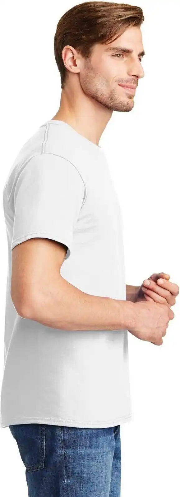 Hanes 5280 Comfortsoft 100% Cotton t Shirt White