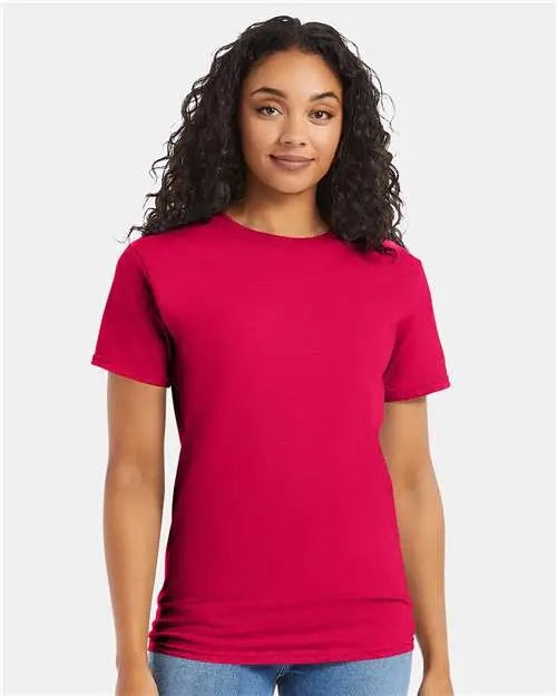Hanes 5280 Essential-t T-shirt - Athletic Crimson