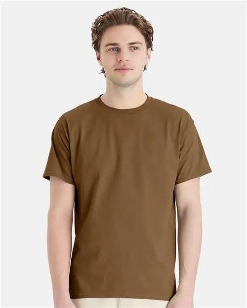 Hanes 5280 Essential-t T-shirt - Coyote Brown - s