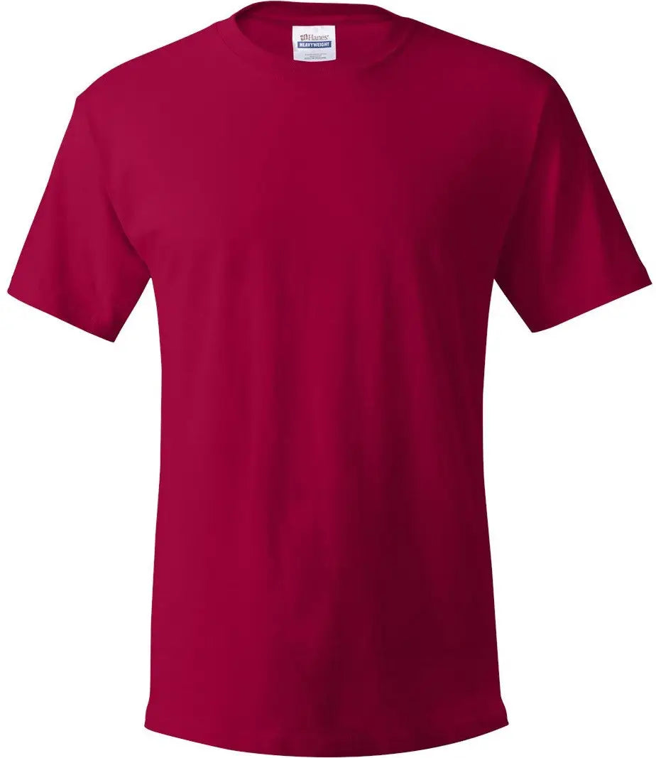 Hanes 5280 Essential-t T-shirt - Deep Red - s