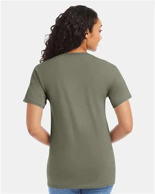 Hanes 5280 Essential-t T-shirt - Fatigue Green