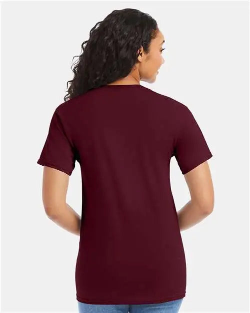 Hanes 5280 Essential-t T-shirt - Maroon
