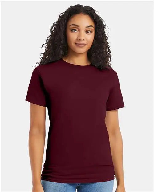 Hanes 5280 Essential-t T-shirt - Maroon