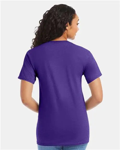 Hanes 5280 Essential-t T-shirt - Purple