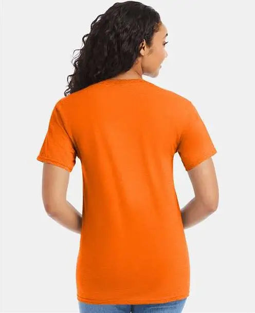 Hanes 5280 Essential-t T-shirt - Safety Orange