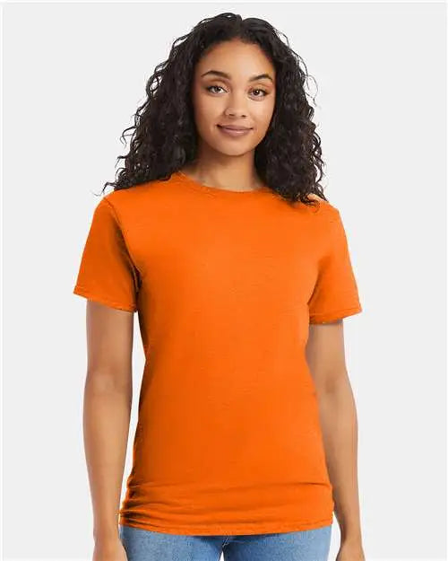 Hanes 5280 Essential-t T-shirt - Safety Orange