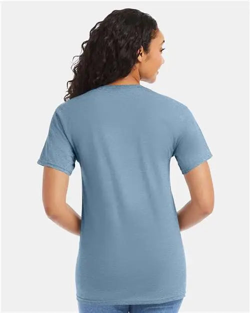 Hanes 5280 Essential-t T-shirt - Stonewashed Blue