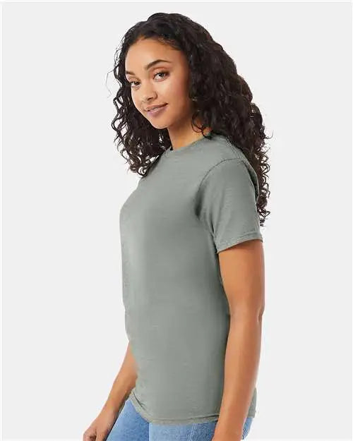 Hanes 5280 Essential-t T-shirt - Stonewashed Green