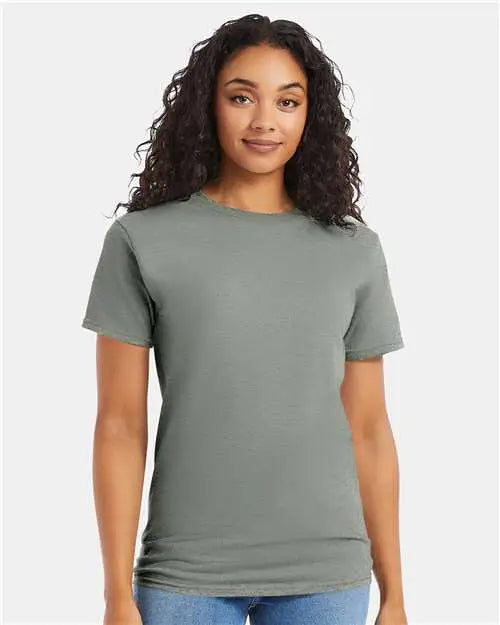Hanes 5280 Essential-t T-shirt - Stonewashed Green