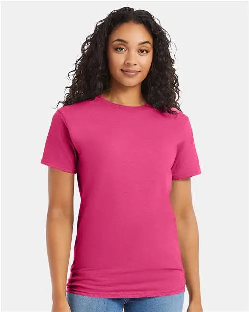 Hanes 5280 Essential-t T-shirt - Wow Pink