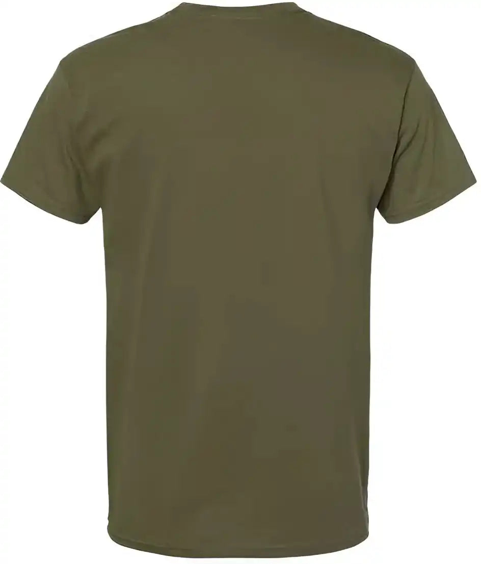 Hanes 5280 Essential t Short Sleeve Shirt Fatigue Green