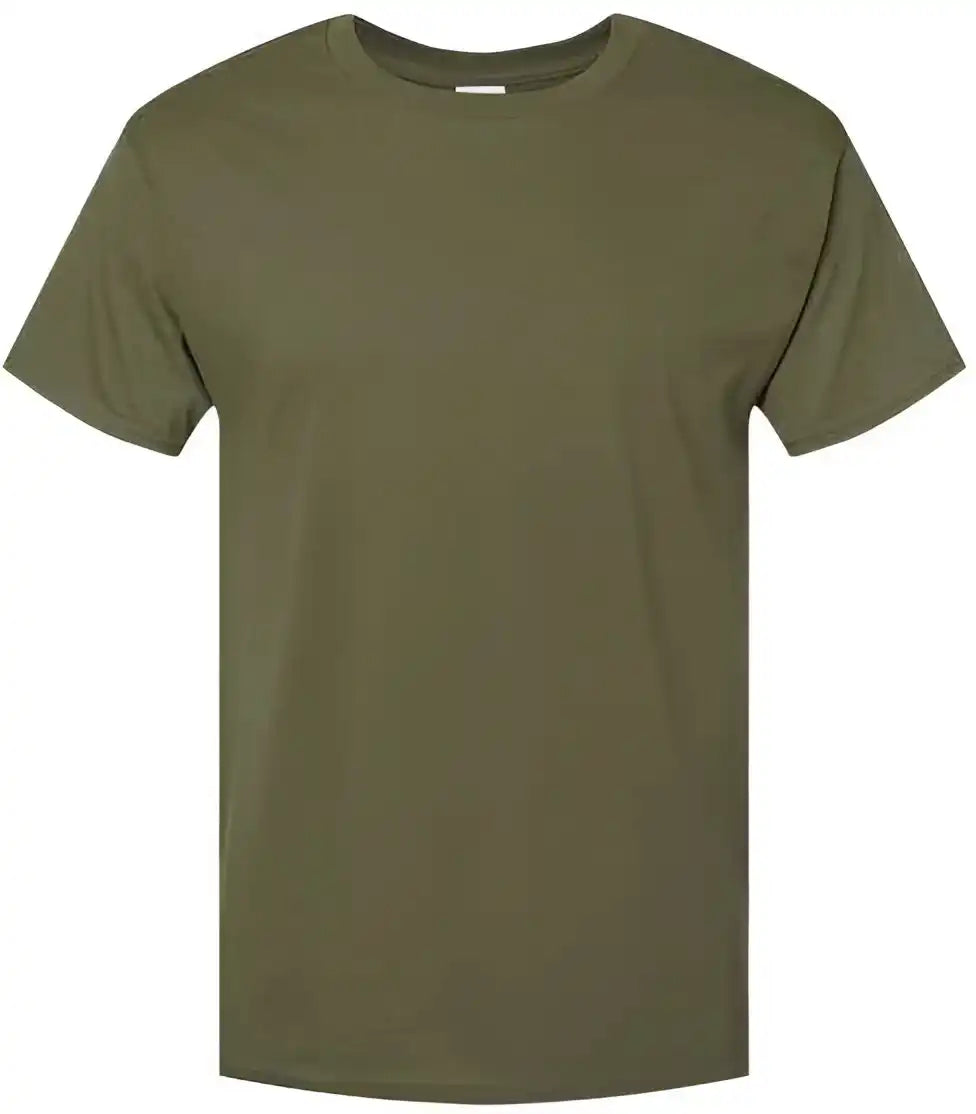Hanes 5280 Essential t Short Sleeve Shirt Fatigue Green