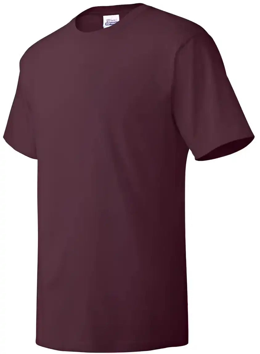 Hanes 5280 Essential t Short Sleeve Shirt Maroon