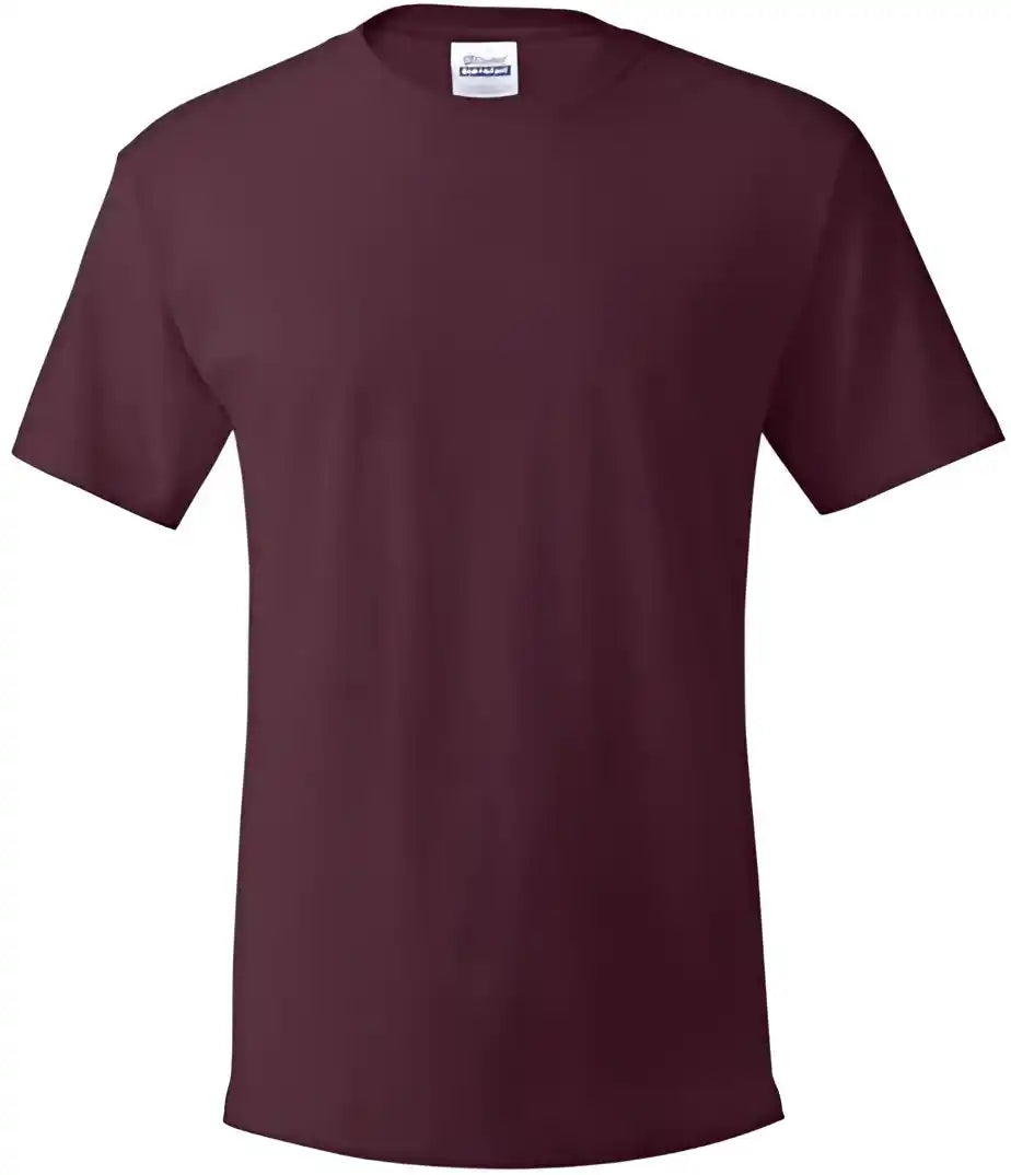 Hanes 5280 Essential t Short Sleeve Shirt Maroon