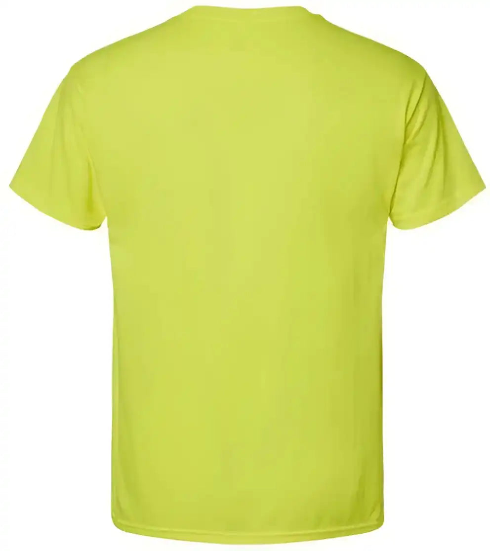 Hanes 5280 Essential t Short Sleeve Shirt Safety Green