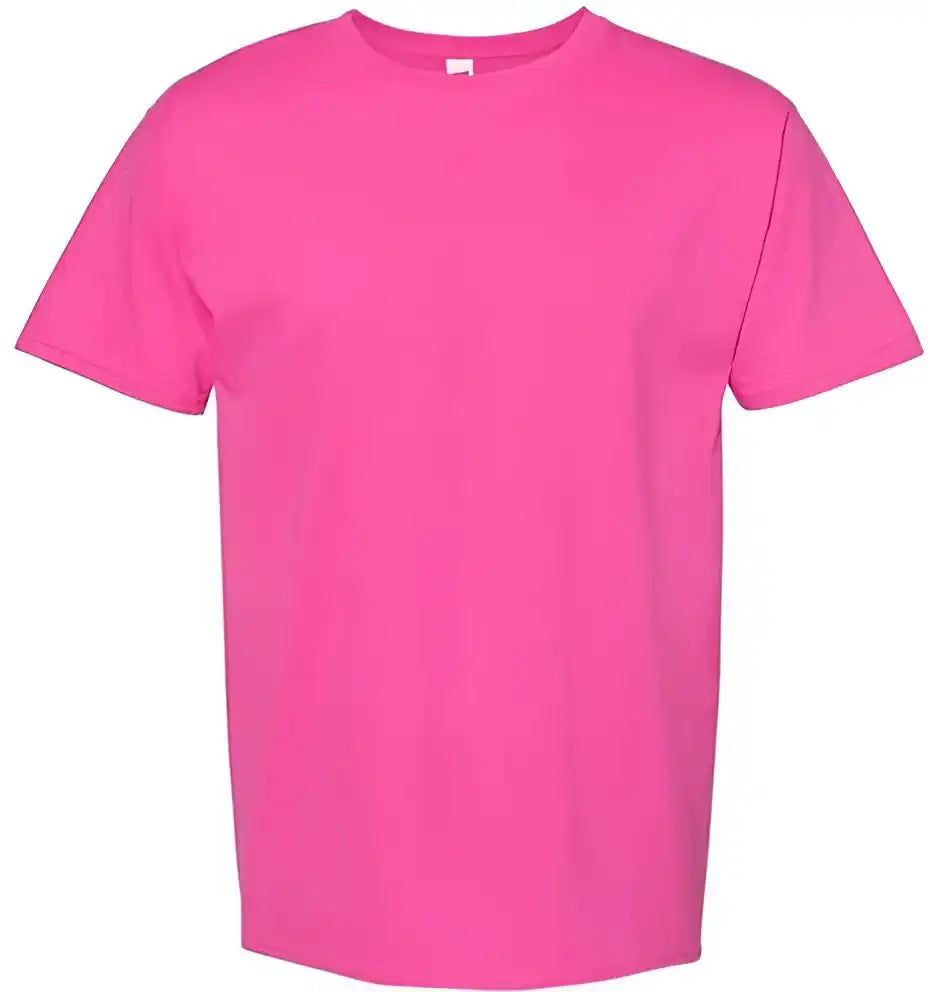 Hanes 5280 Essential-t Short Sleeve T-shirt - Wow Pink