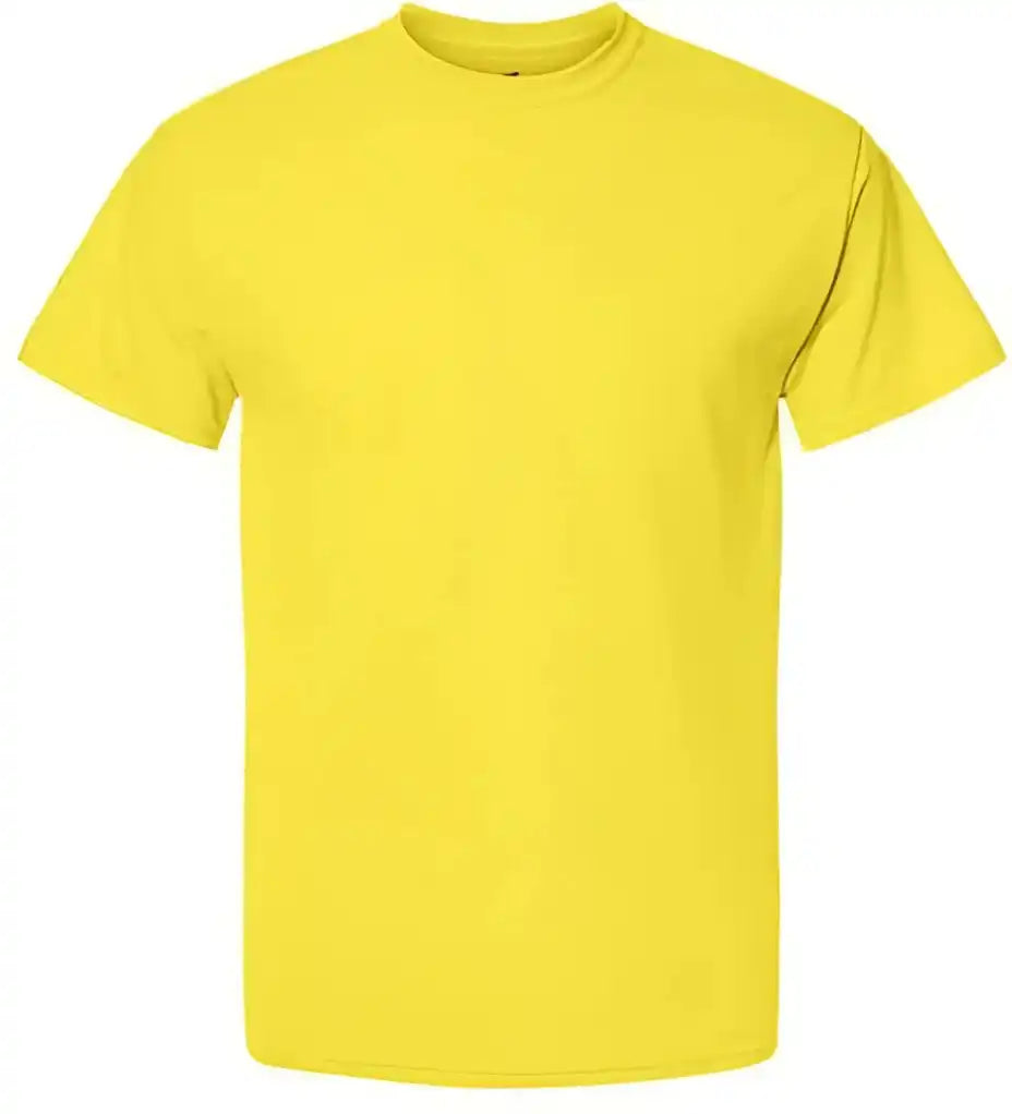 Hanes 5280 Essential t Short Sleeve Shirt Yellow