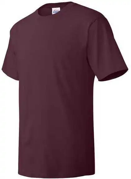 Hanes 5280 Essential t Short Sleeve Shirt Maroon
